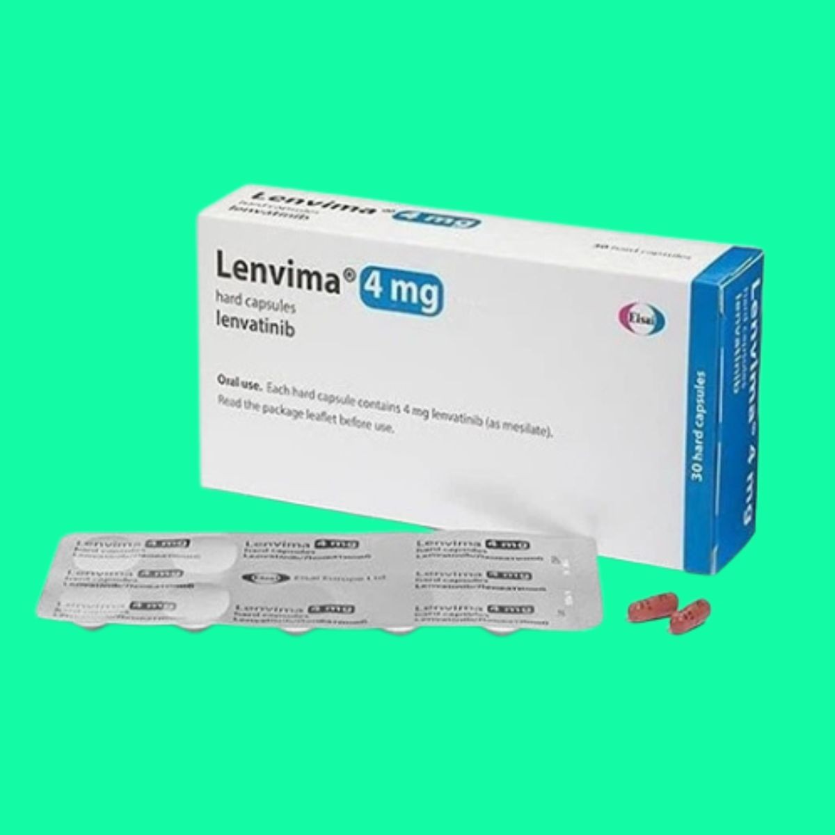 Lenvatinib (4mg) Lenvima 4 Mg, Pack Of 20 Tablets Lenvatinib (4mg) Lenvima 4 Mg, Pack Of 20 Tablets