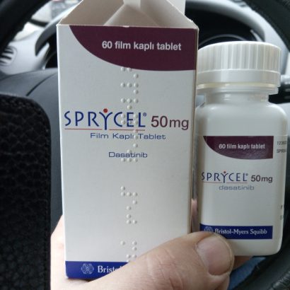 Sprycel-Spysel (dasatinib) 100 mg, 30 tablets or 50 mg, 60 tablets, Bristol